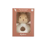 Hochet Lapin Creme en Fourrure Douce