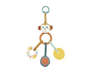 Kaloo Jungle - Hochet Multi-Activités Sam Le Singe Multicolore