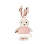 Kaloo - K'Doux - Petit Pantin Lapin Coquelicot - Rose Pâle - Matière Lange - Peluche - 20cm, K969953