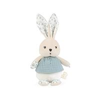 Kaloo - K'Doux - Petits Pantins Lapin Colombe - Bleu Ciel - Matière Lange - Peluche - 20cm - Dès la naissance, K969951