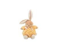 Kaloo Peluche Patapouf Lapin 17 cm Jaune – Ultra-douce et moelleuse, dès la naissance