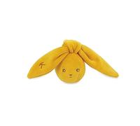 Kaloo, Lapinoo, Balle Hochet Lapin Ocre, Dès la Naissance | 1 Balle Souple de 6 cm en Velours Côtelé avec Grelot, Grandes Oreilles Faciles à Saisir et à Accrocher