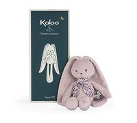 Kaloo - Lapinoo - Pantin Lapin - Peluche Bébé Bi-Matières Jersey et Tricot - 25 cm - Couleur Rose - Matières très Douces - Boîte Cadeau - Dès la Naissance, K969940