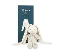 Kaloo - Lapinoo - Pantin Lapin - Peluche Bébé en Velours Côtelé - 35 cm - Couleur Crème - Matière très Douce - Boîte Cadeau - Dès la Naissance, K969946