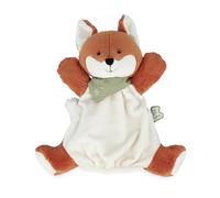 Kaloo Peluche marionnette Les Amis Paprika Renard Marron/Blanc 0-24 mois