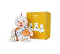 KALOO - Linoo - Peluche Papa Poule Paul et Son Bébé 33 cm - Dès la Naissance - K971001