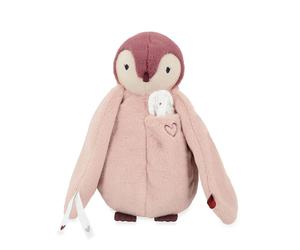 Kaloo Peluche Pingouin Rose Qui Fait Des Bisous