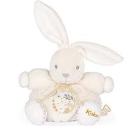 KALOO Perle - Peluche Patapouf Musical lapinou crème - 18cm