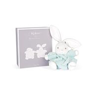 KALOO Plume - Peluche patapouf lapinou Vert d'eau - 18cm