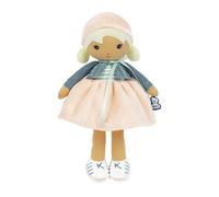 Kaloo Poupée en tissu Chloé K. – Look tendance, lavable en machine – 25 cm