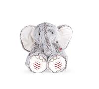 KALOO - Rouge Peluche Elephant Noa Gris - 25cm - Dès la Naissance, K963669
