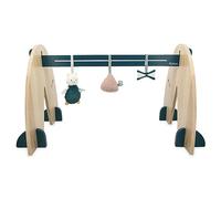 Kaloo - Stimuli - Mon Arche D'Éveil Avec 3 Accessoires pour Bébé - Arche en Bois Évolutive - Jeux Sensoriels Suspendus - Hauteur 45 cm - Dès la Naissance, K227004