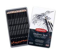 Kalop-Derwent Graphic-Set De 12 Crayons Graphite,Qualité Professionnelle,34215