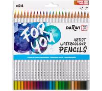 Kalop-For You Df2200024k01c-Boîte De 24 Crayons De Couleur Aquarellables
