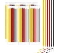 Kalop-Lot De 54 Mines De Crayon De 2,8 Mm Pour Crayon De Charpentier,Mines De Rechange Étanches Pica Dry Mines Solides À Trous Profonds (Couleur)