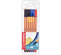 Kalop-Point 88,Stylo Feutre Pointe Fine,Etui Cartonx6 Stylos Fins