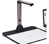 Kalopsia Scanner de Documents Intelligent A3: Scanner de Livres Haute Résolution 13MP, Caméra USB LED à 3 Niveaux, Portable OCR pour Enseignement et Réunions d'Affaires