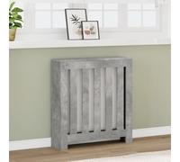 Kaloriko Cache radiateur Gris Beton 78 x 20 x 82 cm en Bois d ingenierie, Cache, Tablette, Support Fixation, Isolation, economie Energie, Entretien Facile, Salon Moderne