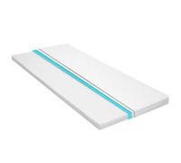 Kaloriko Couvre Matelas surmatelas 80 x 200 cm, alese Respirante en Mousse Froide Profil d Oeuf 6 cm, protège Housse Lavable, matelassé Silencieux pour lit, Confort et Soutien du Sommeil