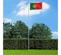 Kaloriko Drapeau Portugal 90 x 150 cm en Polyester 68D, Deux Oeillets en Laiton, Bords renforcés et Double Couture, pour Jardin Maison extérieur Fete evenement Balcon terrasse, decoratif et Resistant