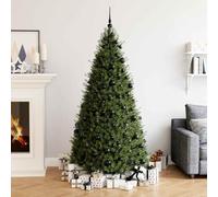 Kaloriko Ensemble de Boules de Noël Noires en polystyrène 111 pièces, décoration de Sapin légère avec étoile, Flocon de Neige, Suspension intérieure extérieure, Ambiance fête Hiver