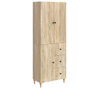 Kaloriko Ensemble Meuble 2 pcs 66 x 34,5 x 90 cm Bois d'ingénierie modulable Complet pour Salon séjour Chambre Rangement Armoire Buffet Bureau entrée