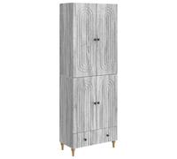 Kaloriko Ensemble Meuble 2 pcs Bois d'ingénierie 66 x 34,5 x 95 cm modulable avec Armoire et Buffet Polyvalents pour Salon séjour Bureau Chambre Rangement Complet intérieur