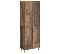 Kaloriko Ensemble Meuble 2 pcs en Bois d'ingénierie 66 x 34,5 x 95 cm Rangement modulable Complet pour Salon séjour Bureau entrée Cuisine, Armoire Buffet Polyvalent pour intérieur