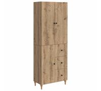 Kaloriko Ensemble Meuble 2 pcs modulable en Bois d'ingénierie 66 x 34,5 x 90 cm pour Salon séjour Chambre Bureau avec Rangement Buffet Armoire Complet coordonné