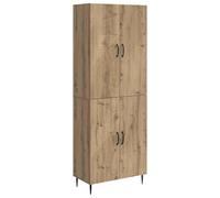 Kaloriko Ensemble Meuble Bois d'ingénierie 2 pcs 66 x 34,5 x 89,5 cm modulable Complet pour Salon séjour Bureau Cuisine avec Rangement Armoire Buffet Console pour intérieur