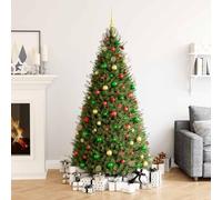 Kaloriko Lot de 112 boules de Noël en polystyrène incassable avec 3 tailles, étoiles, flocons de neige, pointe de sapin de Noël et ficelles pour sapin de Noël, décoration de l'Avent et hiver