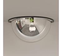 Kaloriko Lot de 2 miroirs de circulation en acrylique réfléchissant pour la régulation de la circulation, idéal pour le parking, les chantiers, les terrains d'exploitation, l'allée, l'arrêt sûr et la