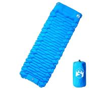 Kaloriko Matelas de Camping autogonflant avec Oreiller intégré, léger, Compact, Isolant 6 cm épais, idéal pour randonnée, Trekking, Bivouac, Tente, Voyage Montagne, Confort Thermique