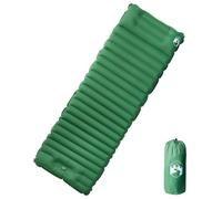 Kaloriko Matelas de Camping autogonflant avec Oreiller Vert pour Une Personne, léger, Compact, Isolant Thermique, idéal pour randonnée, Trekking, Bivouac, Camping, Voyage en Montagne