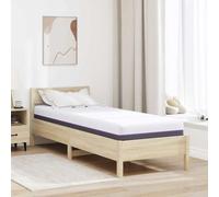 Kaloriko Matelas en Mousse à mémoire de Forme Moyen 70 x 200 cm, 16 cm d'épaisseur, Housse Polyester Respirante et Lavable, Base antidérapante, Confort pour lit Chambre Adulte Enfant invité Gel