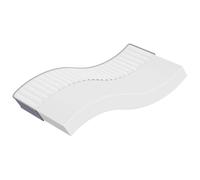 Kaloriko Matelas en mousse moyennement souple - 70 x 200 cm - Avec tissu respirant - Confort de couchage ergonomique - Hypoallergénique - Pour sommier à lattes et chambre d'amis