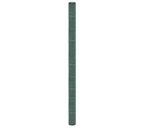 Kaloriko Membrane Anti Mauvaises Herbes Verte 2 x 25 m en polypropylène PP 60 g m², géotextile perméable, Feutre de paillage, Protection du Sol pour Jardin, terrasse, allée, Gravier, Potager