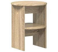 Kaloriko Meuble d'appoint en Bois d'ingénierie Chêne Sonoma 40 x 50 cm, Armoire latérale avec étagères, Rangement Pratique pour Salon, Chambre, Bureau, entrée