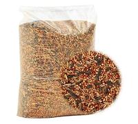 Kaloriko Nourriture pour oiseaux - 25 kg - Mélange de graines de tournesol et cacahuètes - Convient pour oiseaux sauvages, boules de graisse, riche en protéines, pour l'hiver et toute l'année