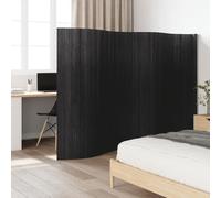 Kaloriko Paravent en bambou gris - 400 cm de largeur x 165 cm de hauteur - Pliable - Protection contre les regards indiscrets - Pour salon, chambre à coucher, bureau, intérieur