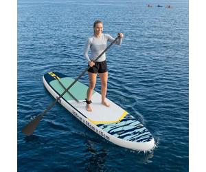 Kaloriko Planche de Paddle Gonflable APEX 305 x 76 x 15 cm Bleu pour Loisirs Nautiques en extérieur avec kit Complet, Poids Max 130 kg, idéale pour rivières, Lacs, plages et Voyages
