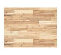 Kaloriko Plateau de bureau rectangulaire en bois d'acacia non traité - 100 x 60 x 4 cm - Plan de travail pour home office - Accessoire avec surface stable et utilisation polyvalente