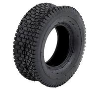 Kaloriko Pneu de brouette en Caoutchouc 13x5.00-6 4PR Noir, capacité 140 kg, Roue de Rechange increvable pour Chariot, Diable, remorque, Jardin, pelouse, Agriculture, Chantier