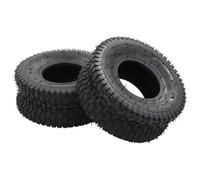 Kaloriko Pneu de brouette et Chambre à air 4 pièces 15x6.00-6 4PR en Caoutchouc Noir, Roue de Remplacement pour Chariot, remorque, Diable, Transport de Charge, Jardin et Chantier