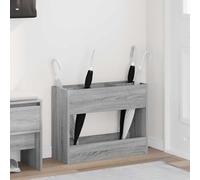 Kaloriko Porte Parapluie Gris Sonoma en Bois d ingénierie, Range Seau bac Corbeille Support égouttoir Canne, Rangement Eau Pluie, entrée Couloir Maison Bureau intérieur, Design Gain Place Compact