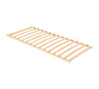 Kaloriko Sommier à Lattes en Bois Massif 90x200 cm, 13 Lattes de Bouleau, Capuchons SBS, pour Lit Simple, Support Robuste de Matelas