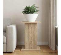Kaloriko Support de Plante Chêne Sonoma en Bois d'ingénierie 30,5 x 30 x 43 cm, Support tuteur pour Plante Fleur, intérieur, résistant à l'humidité, Charge 60 kg, décor Moderne
