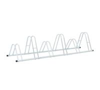 Kaloriko Support de vélo au Sol en Acier galvanisé pour 6 vélos Robuste, Stockage Horizontal intérieur extérieur, Stand Stable capacité jusqu'à 55 mm, idéal Garage ou Cave