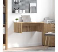 Kaloriko Table murale en chêne Artisan, 80 x 45 x 30 cm, bureau, maison, bureau, PC, ordinateur portable, secrétaire, jeu, bureau, peu encombrant, fonctionnel