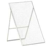 Kaloriko Tamis de Jardin en Acier galvanisé 60 x 75 x 89 cm, Grille de compostage Inoxydable, Support à Angle réglable, Pliable pour Terre, Pierres, brouette, Potager, Serre, Balcon, Jardinage